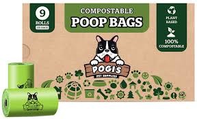Sustainable Certified Compostable Dog Poop Bags Biodegradable Poly Bags OEM