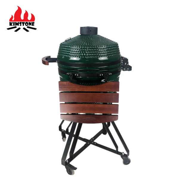 KIMSTONE Kamado Barbecue 21 Inch De Table for Garden Stone Tandoor Komoto Grill Parrilla weber Rvs Gift