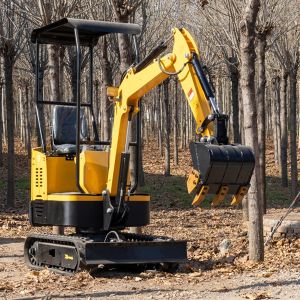 Customization 1.8 Ton Mini Digger Comfortable Operation For Tight Spaces