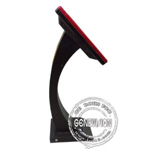 Full HD Sensor Touch Screen Kiosk Digital Signage , 19 Inch LCD Advertising