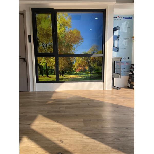 5mm Wood Grain SPC Flooring Unilin Click Beach Sunset Burlywood Eco Friendly GKBM MJ-W6003