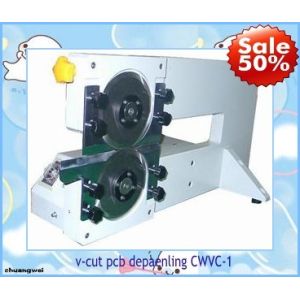 Manual PCB Cutting Machine CWVC-1 , High Precision V-Cut PCB Separator To Cut