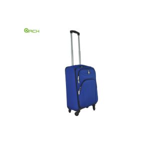 Polyester Tapestry Suitcase Soft Sided Luggage with Spinner Wheels