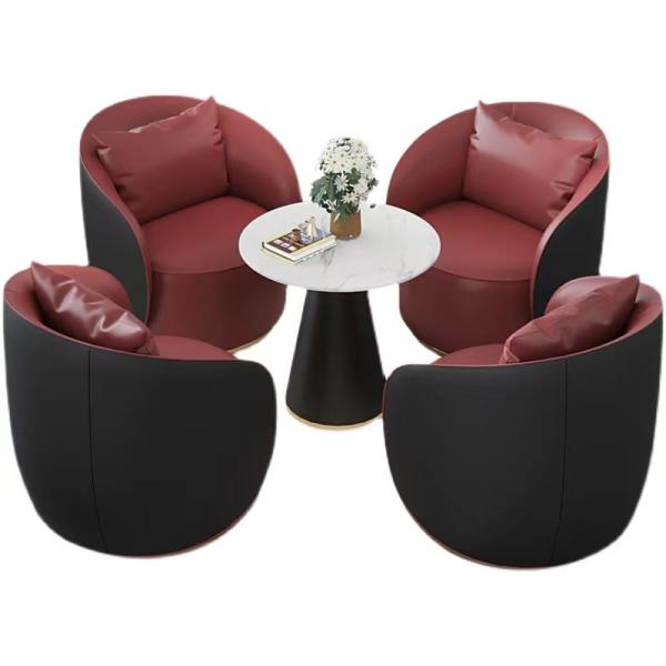 Buy Solid Wood Hotel Restaurant Furniture Coffee Table Sets Creative Lobby at wholesale prices