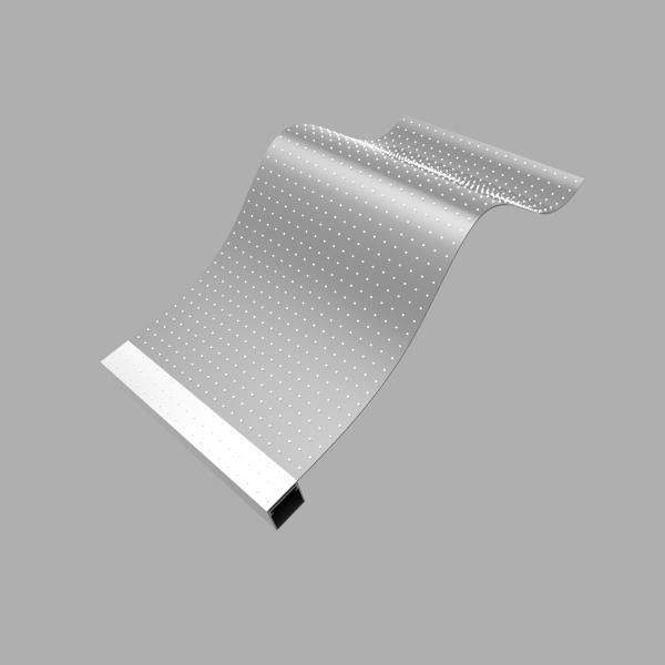 RGBW P6 DC5V Flexible Transparent LED Film Display Screen For Shopping Mall