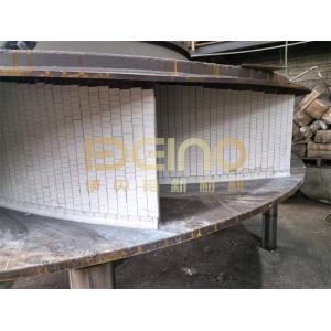Ceramic Patch Wear-Resistant Pipe In Cement Plant