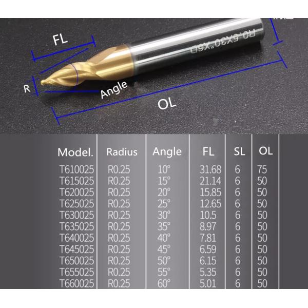 Tungsten Steel Coated Hot Melt Pressing Wheel End Mill Cutter