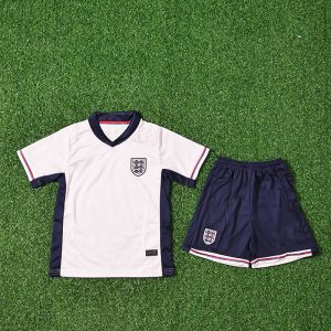 2024 England Home Football Jersey For Kids Customized