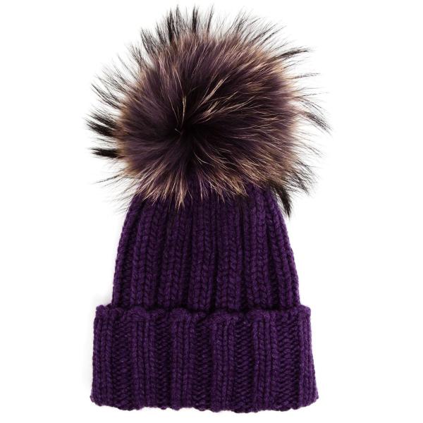 Buy fur bobble beanie at wholesale prices