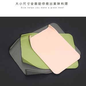 PP TPE Creative Standing Three Piece Plastic Chopping Board