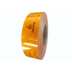 Yellow Acrylic Ece 104 Reflective Tape 50mm x 50m