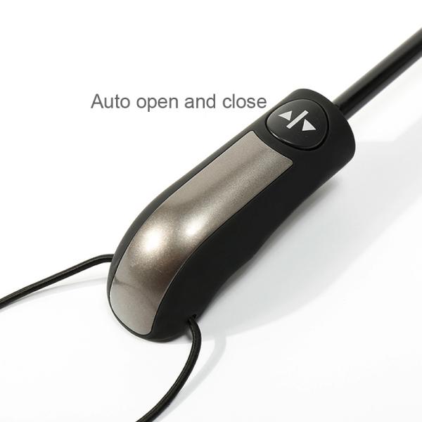 Sturdy 10 Ribs Windproof Portable Folding Umbrella 190T Pongee