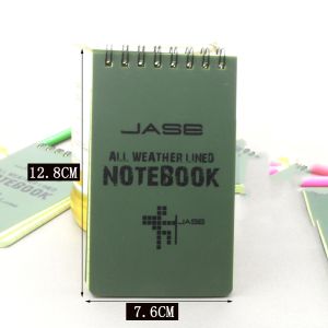 Foreign Language Learning Diary Notepad Waterproof Printed Notebook with Coil