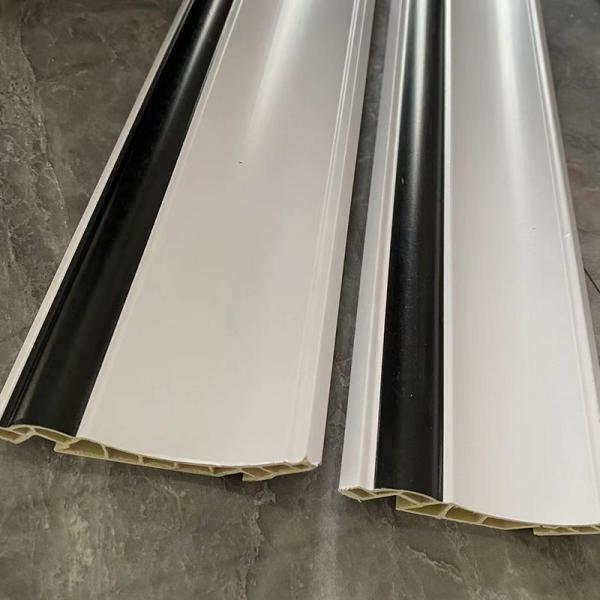 Decoration Accessories PVC Floor Plastic Skirting Board 500g/M