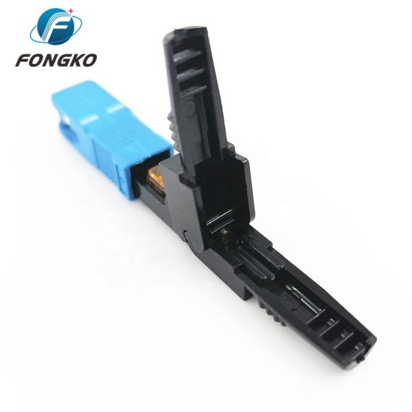 55mm UPC Fast Optical SM Fiber Connector SX Core SC/UPC