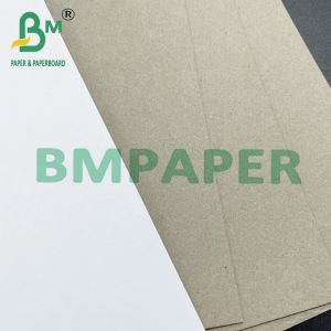 1000g 107x77cm Carton Blanc Paper Grey White For Garments Boxes