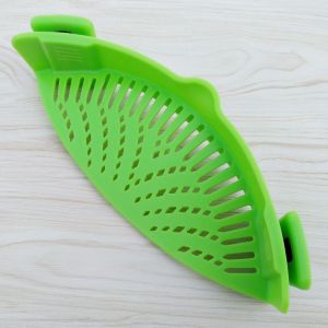 OEM Foldable Silicone Kitchen Colander Strainer
