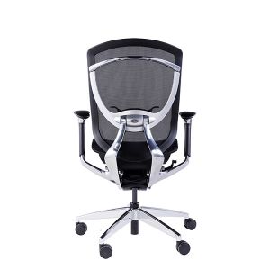 IFIT Smile Face Black Ergonomic Desk Chair With Lumbar Support Adjustable