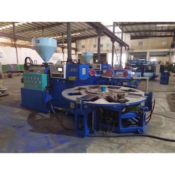 6 Stations Single Color PVC Airblowing Machine