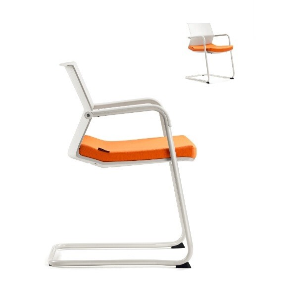 Buy plastic back sled frame training chair at wholesale prices