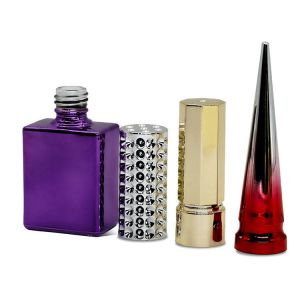 Cylinder Fancy Gel Polish Square Bottle Nail Polish Jars Hanya