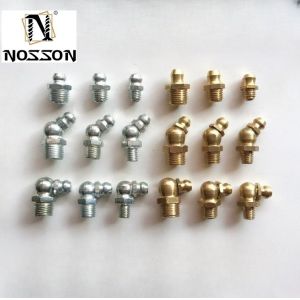 DIN Standard M12 M10 M8 M6 1/8 1/4 Stainless Steel Straight 304 Grease Nipple