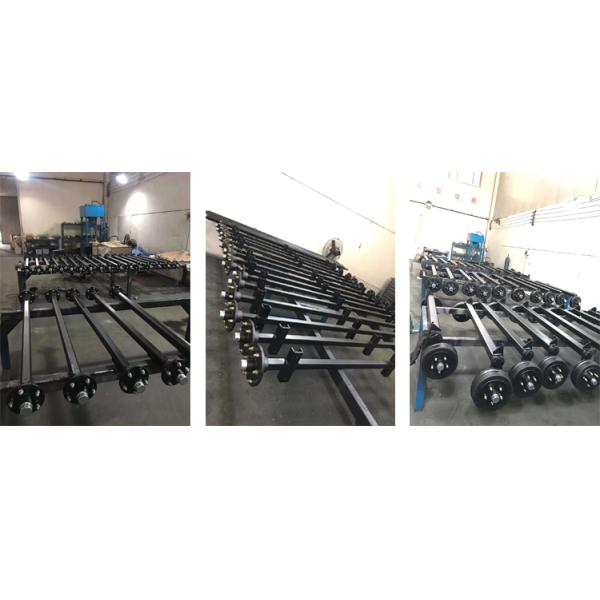 OEM Service Provided and Painting Surface PCD 4" / 4.5" / 5" / 5.5" Solid Round / Square Utility Trailer Stub Axle