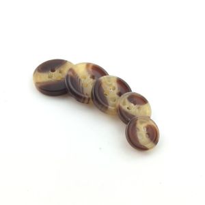 Wholesale polyester chalk Resin Rod buttons for Shirt Coat