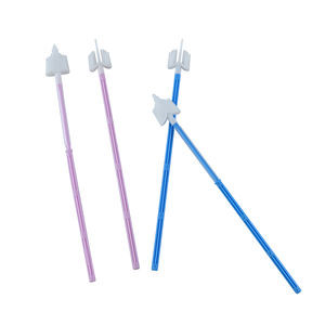 Large Pointed Sampling Medical Cervical Brush 195mm Length