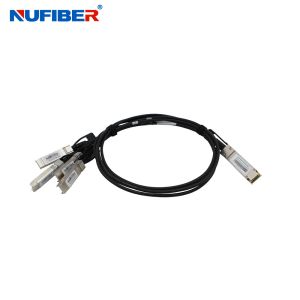 QSFP+ To 4x10G Direct Attach Copper Twinax Cable 40Gb/S