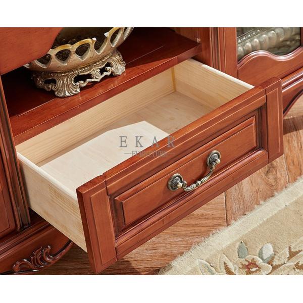 Antique Drawer Cabinet Oak Sideboard