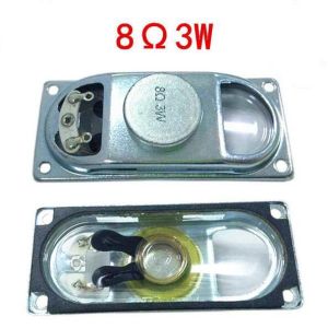 Speaker manufacturers LS3070N-9F 8 Ohm 3W sensitivity 90dB rectangular