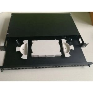 3G Network 19 Inch Rack Mounting 24 Core SC FC Fiber Optical Patch Panel ODF