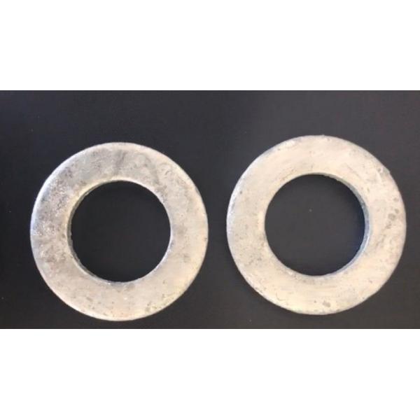 Buy Zinc Plated Flat Washer Din 125 Round Shape Hardened Structure at wholesale prices
