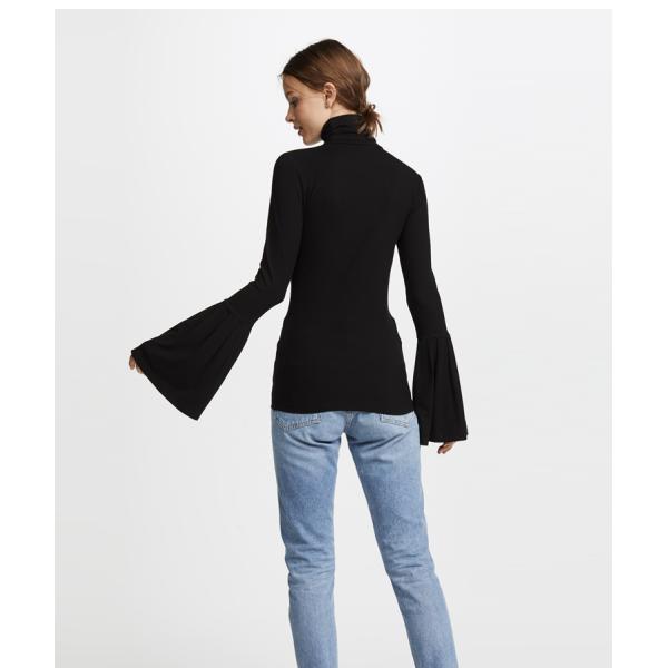 Clothing Women Long Bell Sleeve T Shirt Women