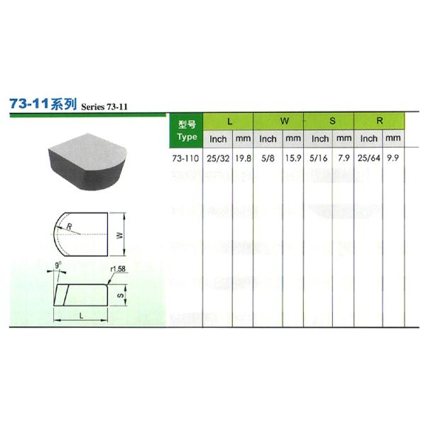 good quality cemented carbide insert manufacture 73-11, 73-12