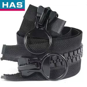 Effortless Opening And Closing Durable Plastic Puller Nylon Zippers For Smooth