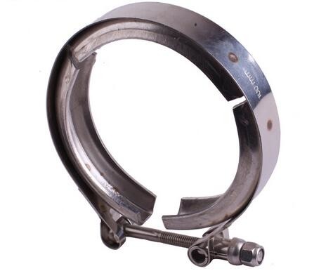 Buy Fine Polished Grooved Pipe Clamps , Stainless Steel Pipe Fitting Clamps at wholesale prices