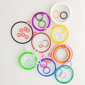 Standard High Precision O Shape Silicone Rubber Seals Water Resistant Nonstandar