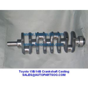China TOYOTA 15B 14B CRANKSHAFT CIGÜEÑAL CASTING TOYOTA 15B on sale