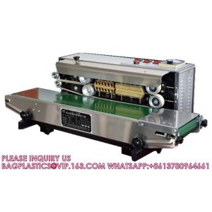 Plastic Film Bags Heat Sealing Machine Continuous Band Sealer Machine Widen