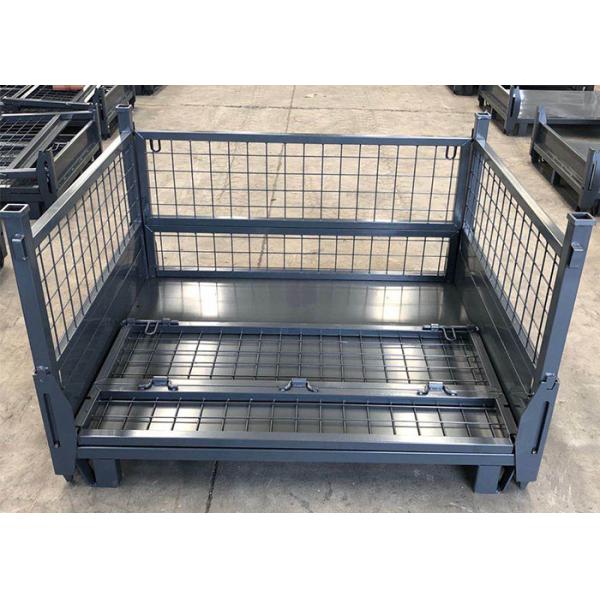 Buy Foldable Collapsible Pallet Cage Stillage For Warehouse Logistics Turnover at wholesale prices