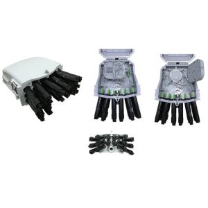 Quality Optical Fiber Distribution Box GFS-16YXL, 16CORES(PRE-CONNECTION),208*241*117mm,wall/pole-mounted,IP65,,support uncut for sale