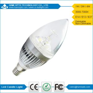 Quality Home Lighting E14 3W Led Candle Light Bulbs, Candle Light Bulbs for hotel CE RoHS for sale
