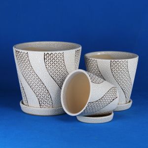 Glossy Finish Clay Pots With Drainage Holes Secret To Vibrant Plants