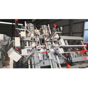 UL Standard CNC Four Corner Welding Machine for PVC Window,CNC Vertical Four