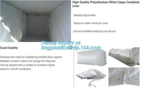 8Mil Open Top Drawstring Dumpster Container Liners,dumpster containe liners for garbage disposable,20 yard drawstring bl