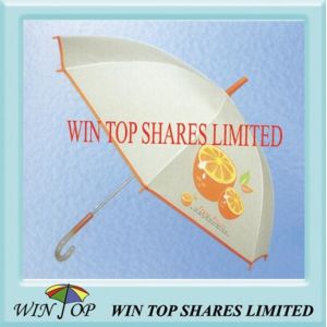 Quality 21&quot; Auto Promotion Poe Umbrella with Lemon Logo for sale