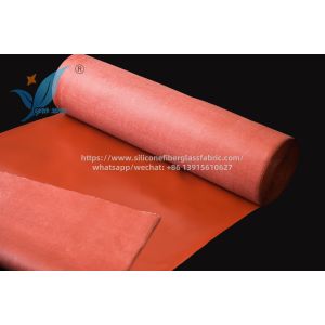 1.0m Silicone Fiberglass Fabric Plain Woven High Temp Resistant