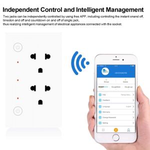 Oem Customized Mobile Phone Remote Timing Control Wifi Smart Surge Protector